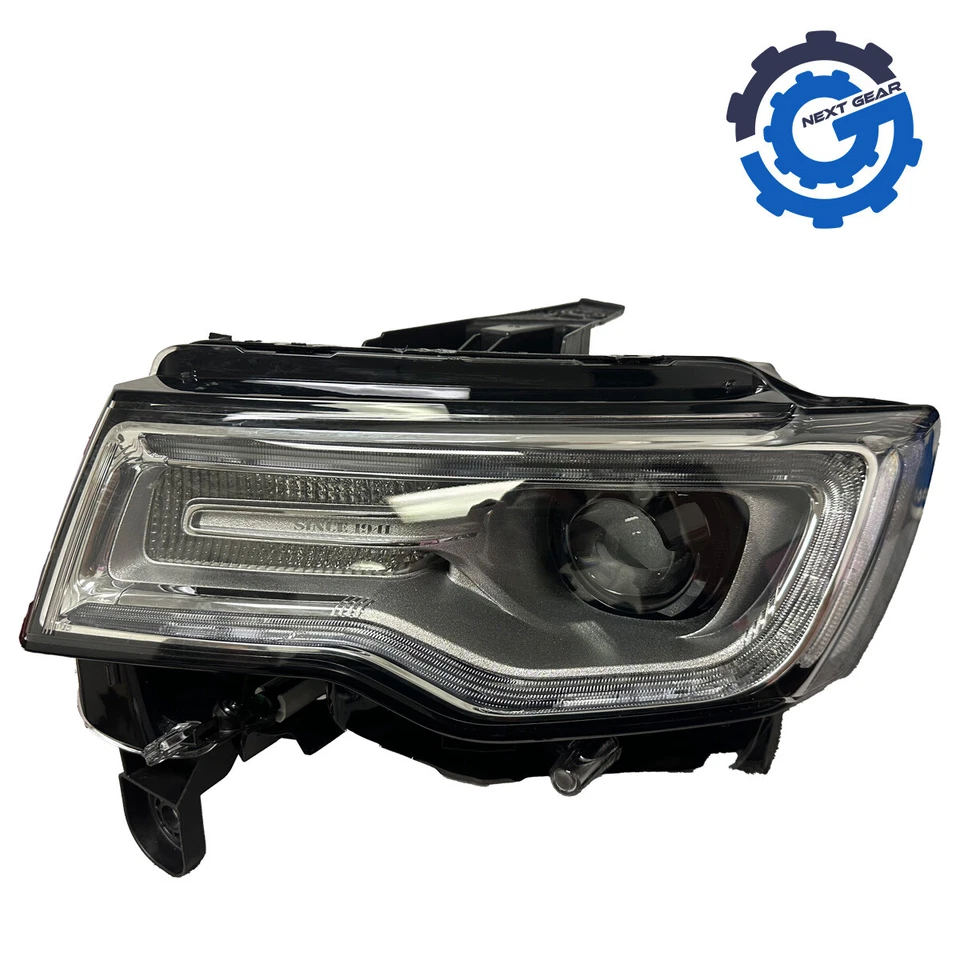 68144709AG OEM Mopar LH Euro Xenón Faro para Jeep Grand Cherokee 2014-20 Foto 2 de 4