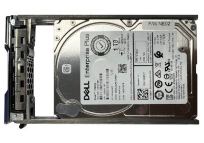 Dell Seagate Enterprise Plus 1TB SAS 12Gb/s 0G8FVT 2,5'' Festplatte + Rahmen