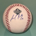 ANIBAL SANCHEZ (Nationals) Signed Official 2019 WORLD SERIES Baseball Beckett
