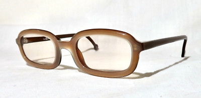 l.a. Eyeworks Trot eyeglass frames,  NOS , 169 Brown acetate, NEW FRAMES ONLY
