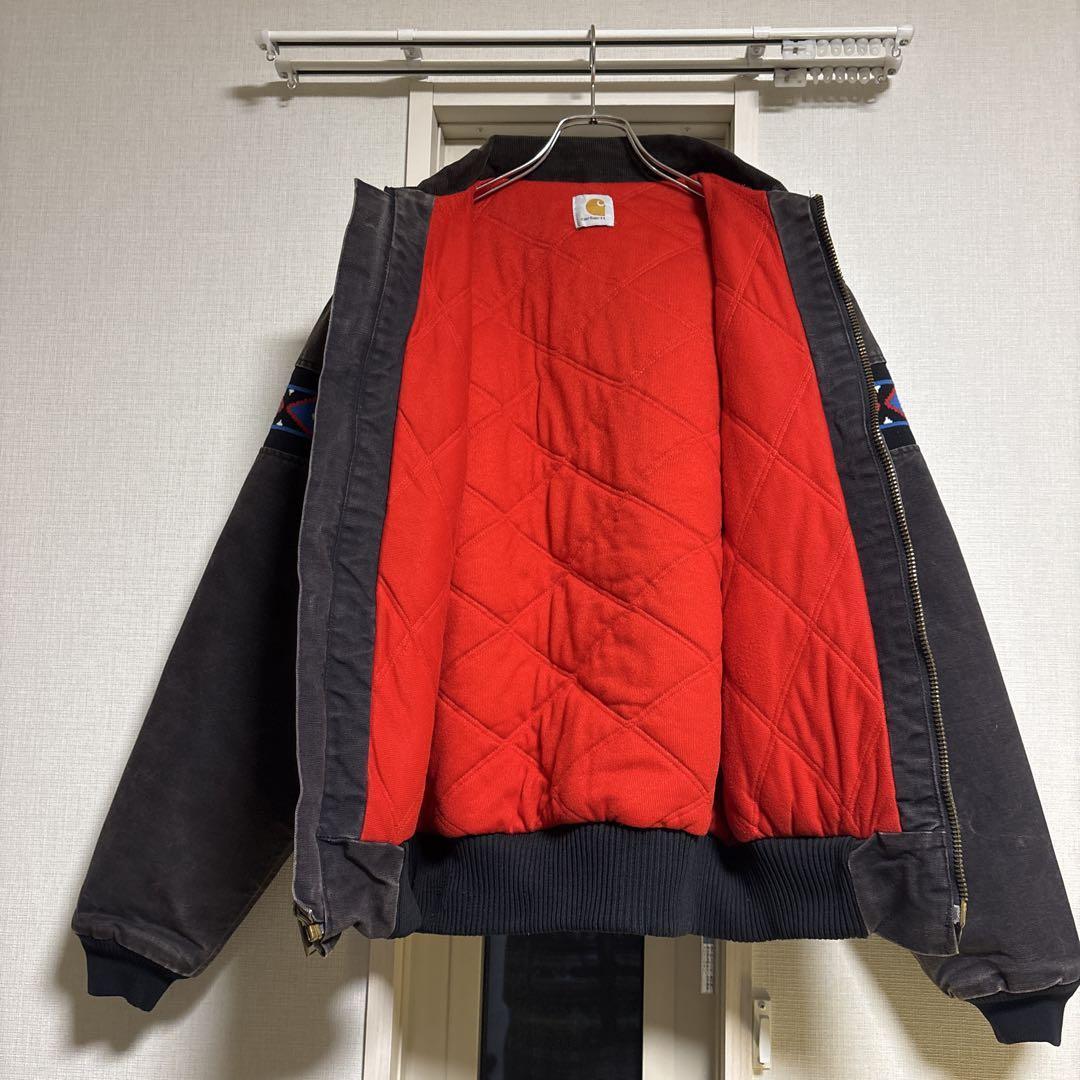 Vintage 80s-90s Carhartt Jacket Southwest Aztec Santa Fe Vintage 80s-90s Carhartt Jacket Southwest Aztec Santa Fe