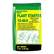 Plant Starter 12-48-8 Water Soluble Fertilizer with Micronutrients 3 lb bag