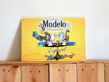 Funny Modelo Beer Beer Tin Metal Sign Man Cave Bar Decor Wall Art Sign