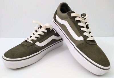 Olive Green Vans Sneakers VANS OLD SKOOL Olive Green Ward Deluxe