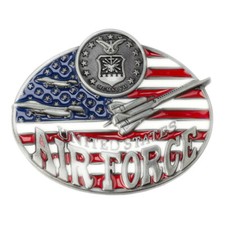 Men's Belt Buckle in American Air Force Army AFC-03 