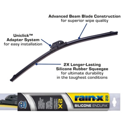 Rain-X Silicone Endura Premium All-Weather 22'' Windshield Wiper Blade
