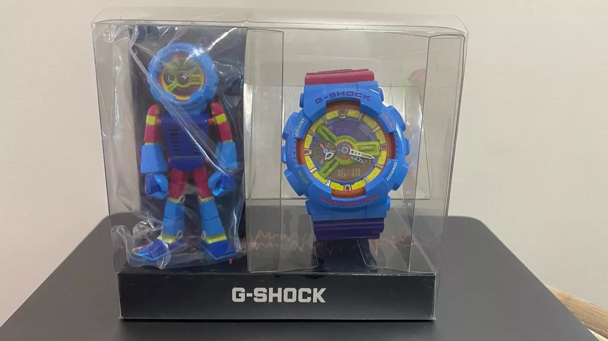 Casio G-Shock GA-110F-2DR GA110 GA110F Man Box Hyper Color Limited Edition Watch