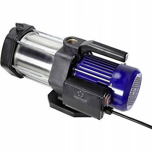 CHM GmbH Pompa Domestica Acciaio Inox 1300 Watt Da Giardino 5 - Foto 9