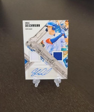 2022 Diamond Kings Greg Deichmann Autographed Dual Relic Rookie Card Cubs