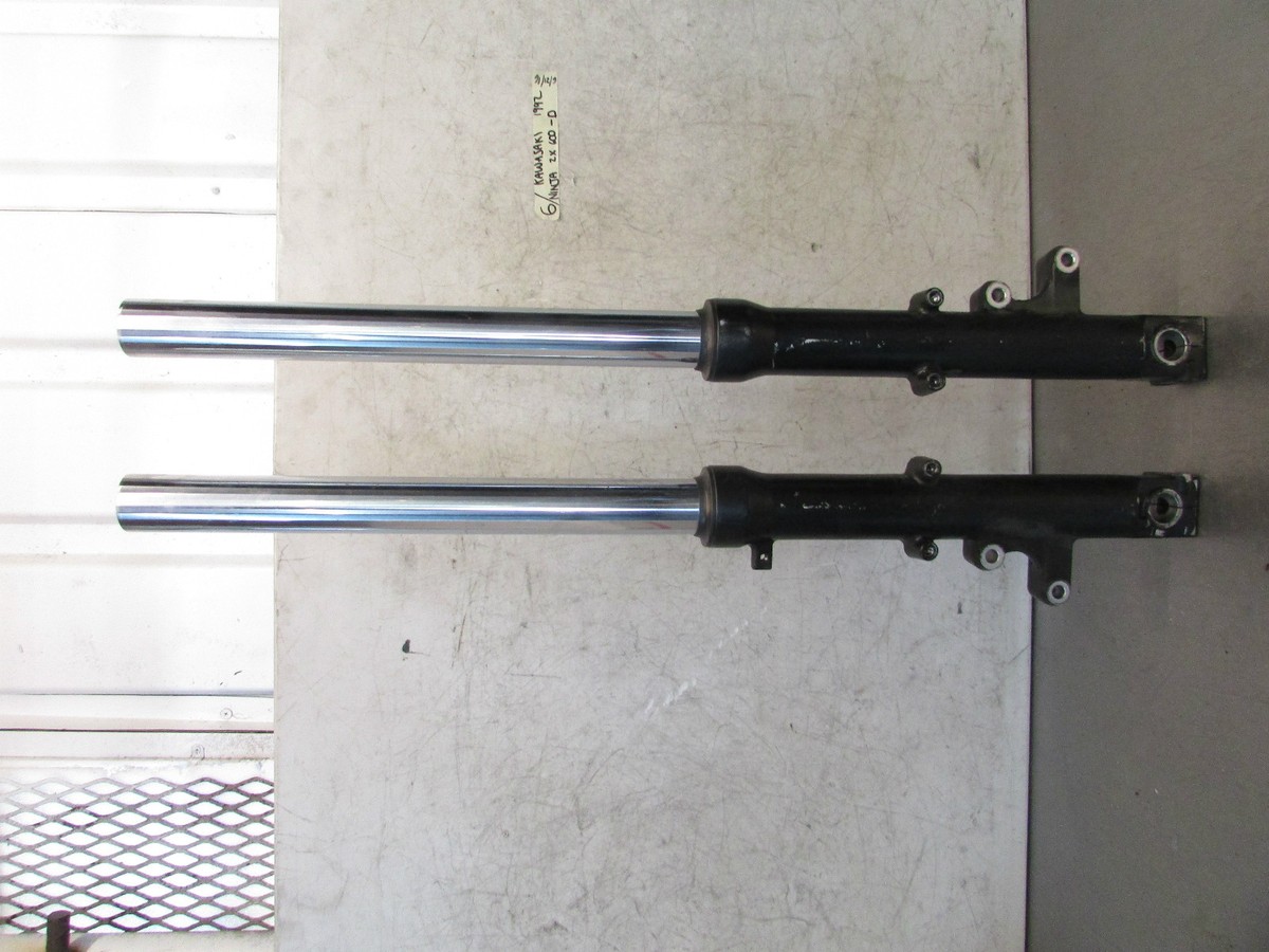 A59 G KAWASAKI NINJA ZX 600 D 1992 OEM FRONT FORKS | eBay