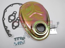 Sb Chevy Timing Chain Cover Kit Sbc 283 327 383 350 400 V8 W Roller Cam Zinc Sb Chevy Timing Chain Cover Kit Sbc 283 327 383 350 400 V8 W Roller Cam Zinc
