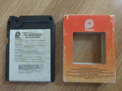 Sargent Peppers Lonely Harts Club Band 8 Track Tape - Imagen 2 de 4