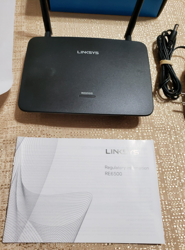 Used LINKSYS AC1200 MAX Wi-Fi RANGE EXTENDER RE6500 UP TO 10,000SF 2.4+5.0GHz - Picture 8 of 11