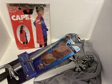 Misc Halloween Accessory Items - shirt, swords, cape All items are New