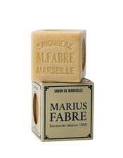 Set of 2 Medium Marius Fabre French Savon De Marseille White Soap Cubes 200g