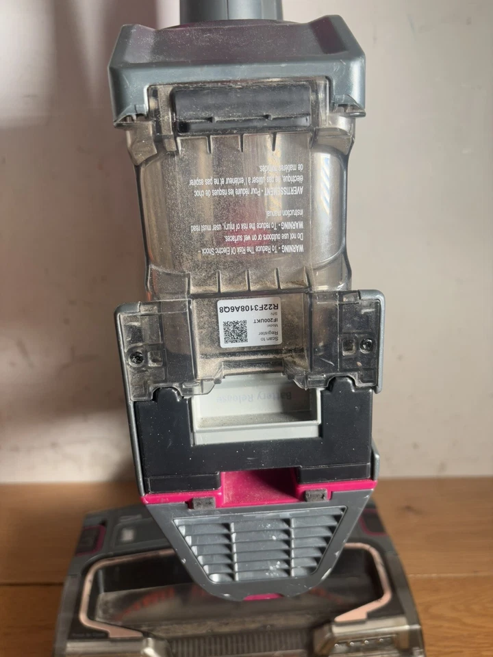 Shark DuoClean Pink Cordless Vacuum Cleaner Serviced IF200UKT Handheld Bundle - Image 4 of 4