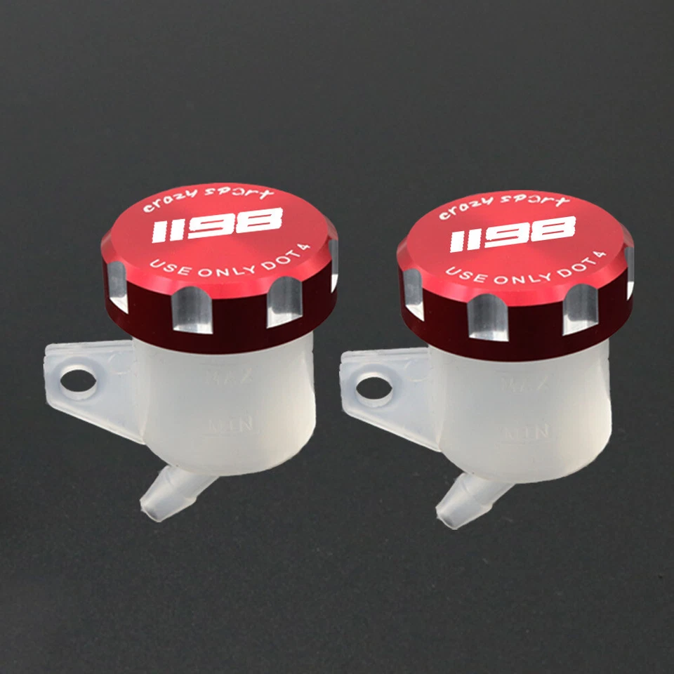 Tanque de aceite de depósito de líquido de frenos para DUCATI 748 749 848/EVO 916 996 998 999 1098 Foto 4 de 4