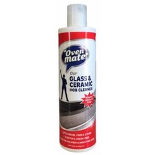 Oven Mate Glass and Ceramic Halogen Hob Powerful Cleaner 300ml Seals Hob Surface