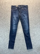 AG Adriano Goldschmied Jeans Womens 29 The Legging Super Skinny Blue Stretch