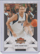 2009-10 Panini Threads #5 Dirk Nowitzki Dallas Mavericks