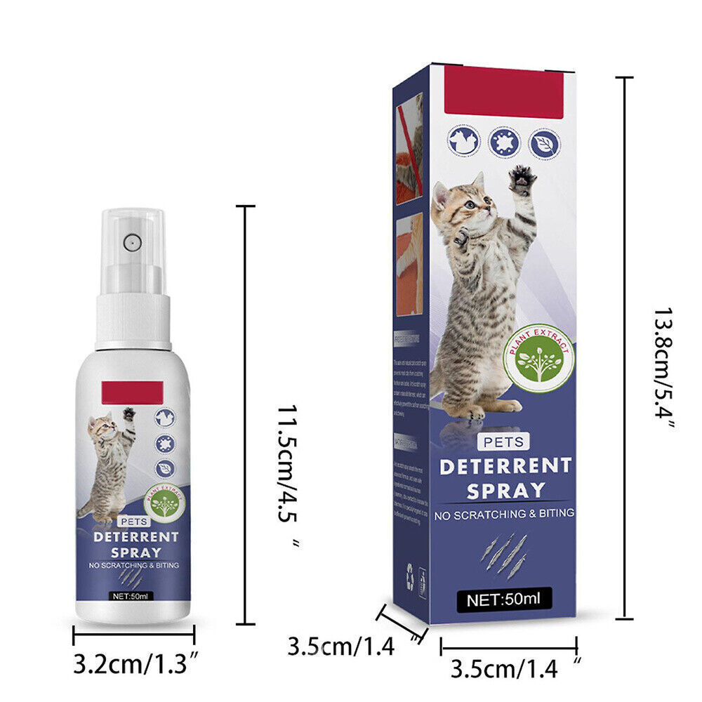For Pet Cat Dog Anti Scratch Spray Furniture Stop Scratching Deterent