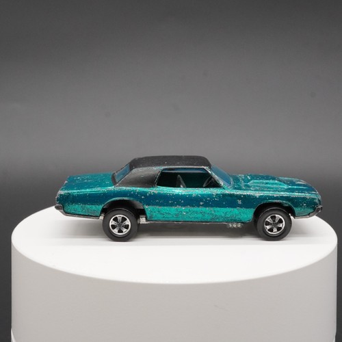 Hot Wheels Redline Custom T-Bird 1967 grigio acqua interno piatto profondo Hong Kong - Foto 5 di 11