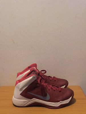 Nike Mens Hyperquickness 2013 599420-601 Red Basketball Shoes Sneakers Size 9