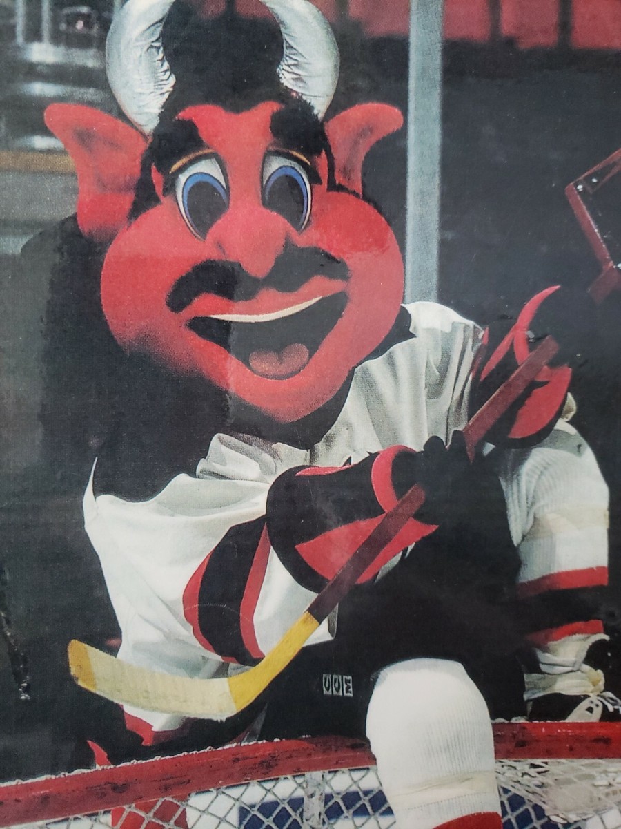 New Jersey Devils Mascot 95/96 Poster