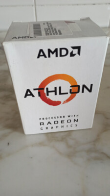 AMD Athlon 3000G processor socket AM4, 3.5Ghz, unlocked for overclock