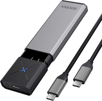M.2 NVME Enclosure USB C Gen2 PCI-E SSD Case NVMe External Case 10Gbps adapter