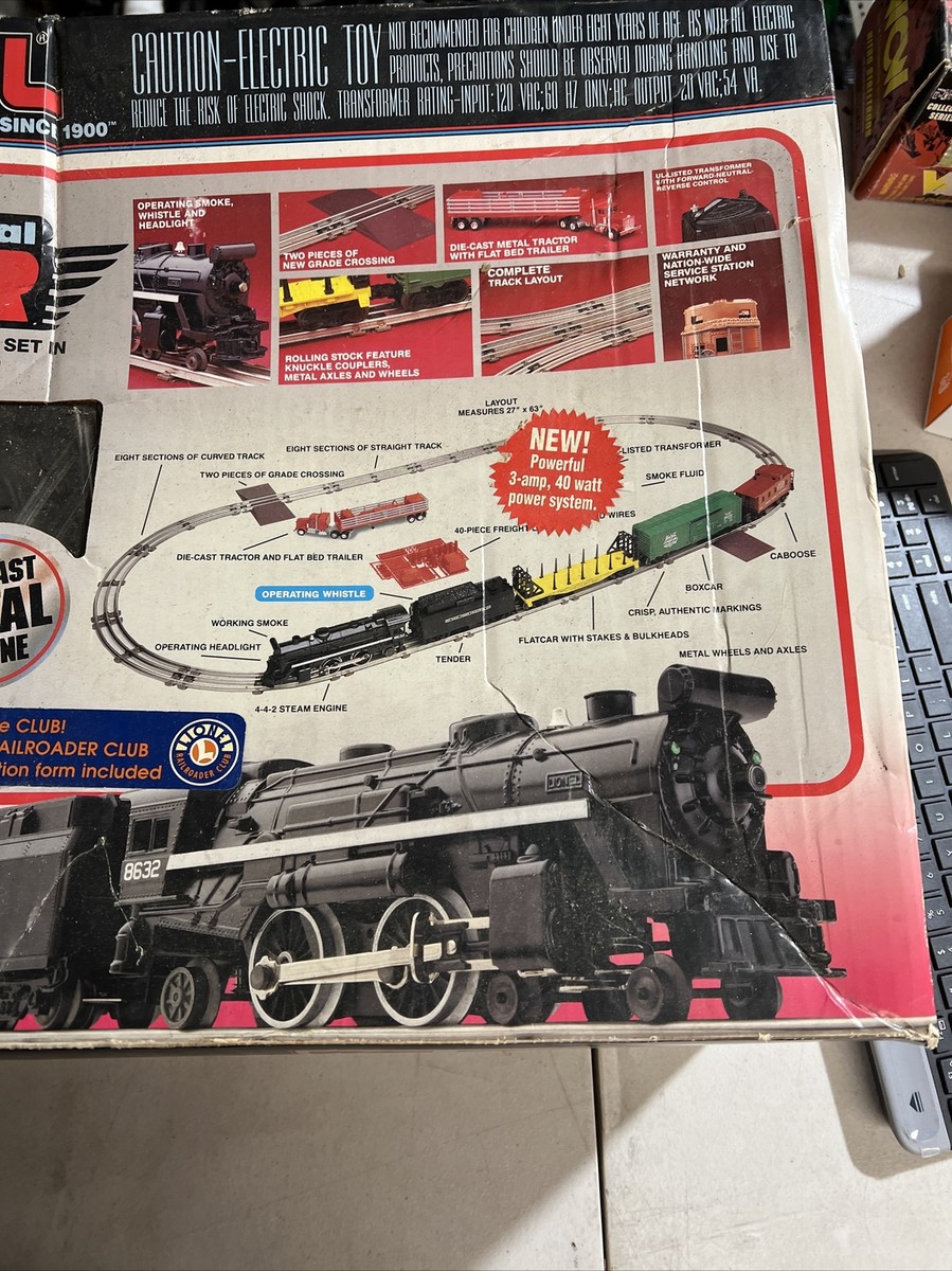 Lionel 6-11735 New York Central Flyer 027 Steam Freight Train set