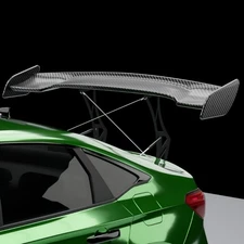 TRUNK + CHASSIS MOUNT BACK KITS FOR MANY CARS GT SPOILER RACING WING ADJUSTABLE