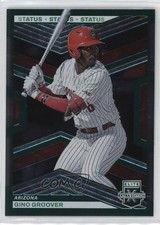 2023 Panini Elite Extra Edition Green Status /499 Gino Groover #46 0s55