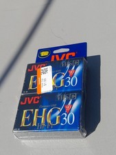 JVC TC-30 EHG Hi-Fi VHS-C Compact Camcorder Tapes 2 Pack 30/90 Min NEW SEALED
