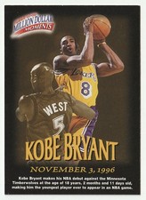 1997-98 Fleer Million Dollar #31 Kobe Bryant Los Angeles Lakers Basketball HOF