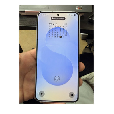 Samsung Silver Bar Smartphone for T-Mobile, USB Type-C Connectivity