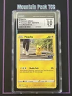 CGC 10 ERROR - Pikachu 027/078- Pokémon GO - Pokemon Card