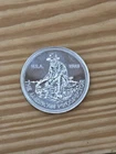 1983 Engelhard American Prospector 1 oz .999 Fine Silver Round Key Date