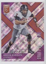 2018 Panini Elite Draft Picks Aspirations Purple Variation /99 Mason Rudolph x9i