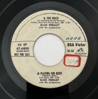 ELVIS PRESLEY / DINAH SHORE - PROMO Split EP - RCA Victor DJ-56  - HEAR