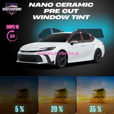 Ceramic for Toyota Camry Pre Cut Window Tint Film Kit 2025-2026 All Sides + Back
