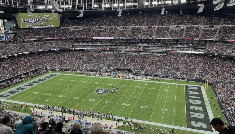 Las Vegas Raiders Vs Seattle Seahawks 11/15/26 Sec 435 Row 7 Seats 7 & 8