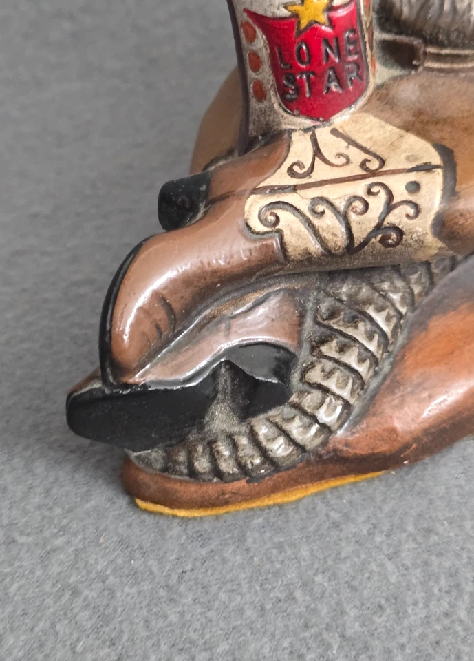 Estatua de tiza armadillo publicidad cerveza estrella solitaria de colección 8,5x7x3,5 Foto 4 de 4