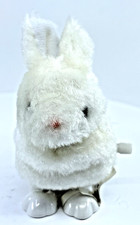VTG Ganz White Bunny Windup Toy