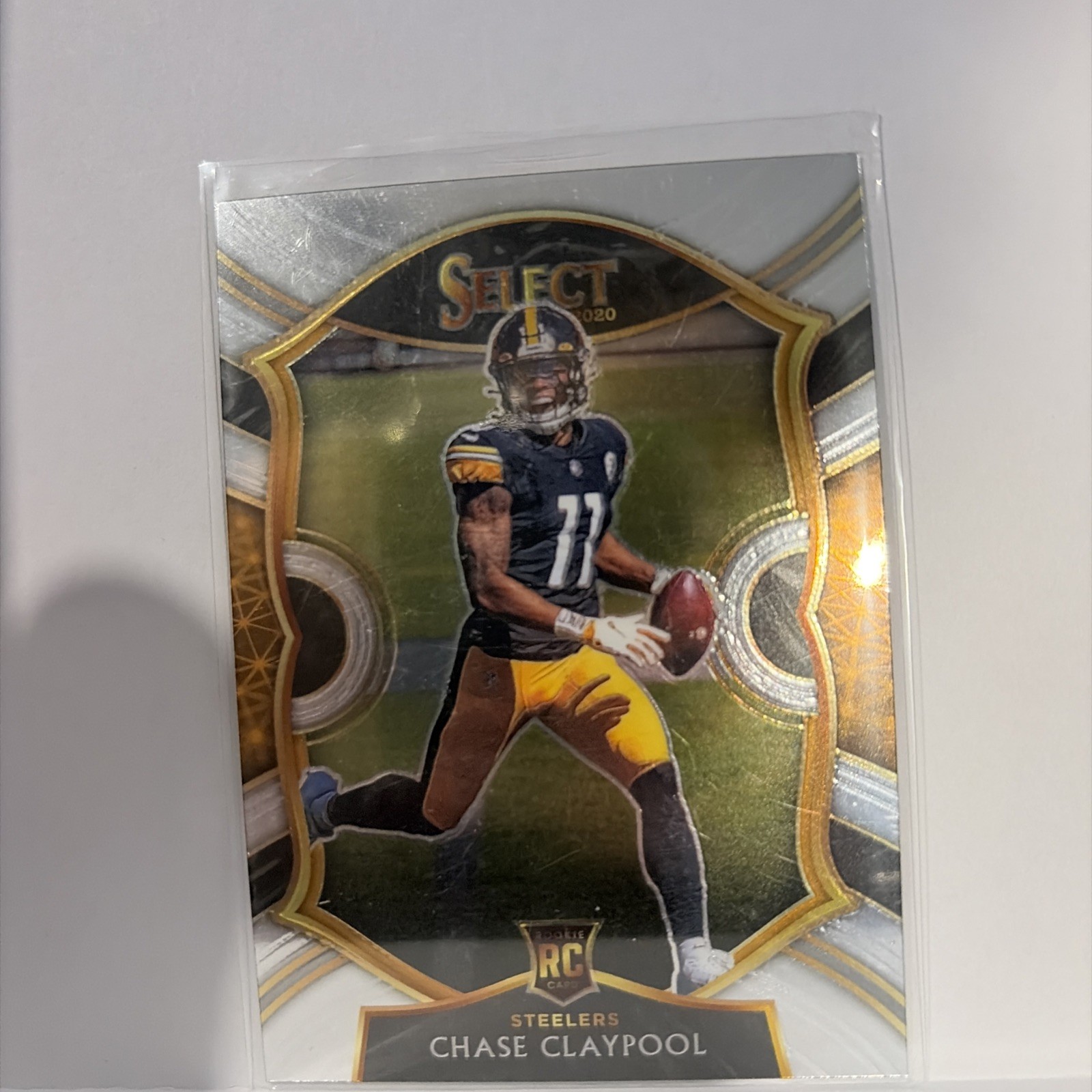 2020 Panini Select - Concourse Chase Claypool #70 Silver Prizm (RC)