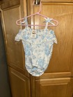 Bonnie baby  18M Blue Floral Bubble One-Piece Sleeveless Cotton Bodysuit — photo 5