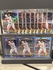 Adonys Guzman Lot (12) 2025 Bowman Draft – Purple /250, Sky Blue /499, Sapphire