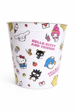 Sanrio Hello Kitty & Friends Trash Can Metal ...