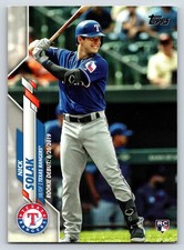 #U-149 Nick Solak, Texas Rangers - RC 2020 Topps Update Rookie Debut Base
