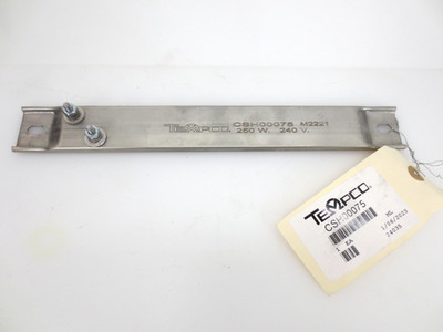 Tempco CSH00075 Strip Heater 240V 250w, 12 In. L, 1200 Deg F Heating Element